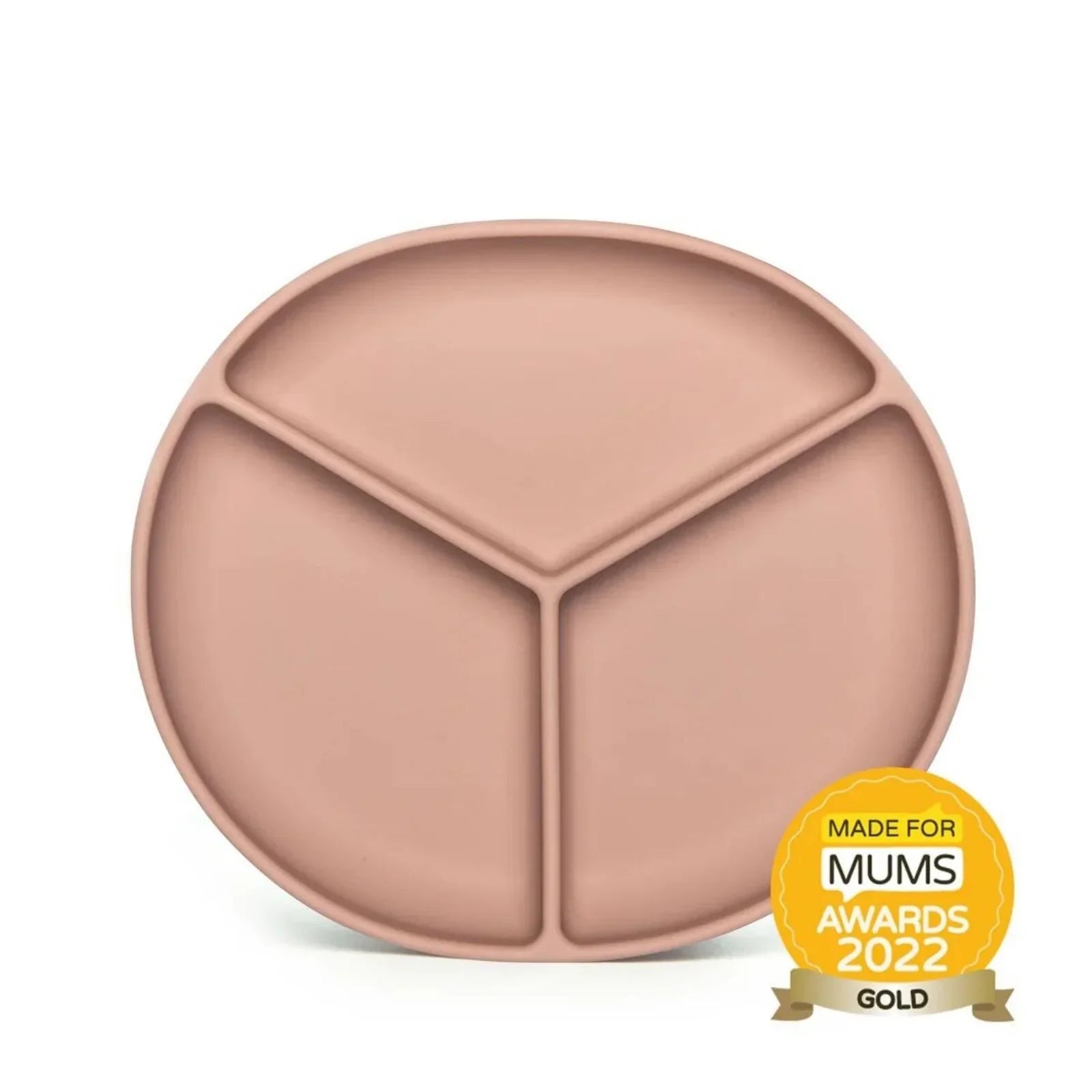 Pippeta Silicone Suction Plate - Ash Rose