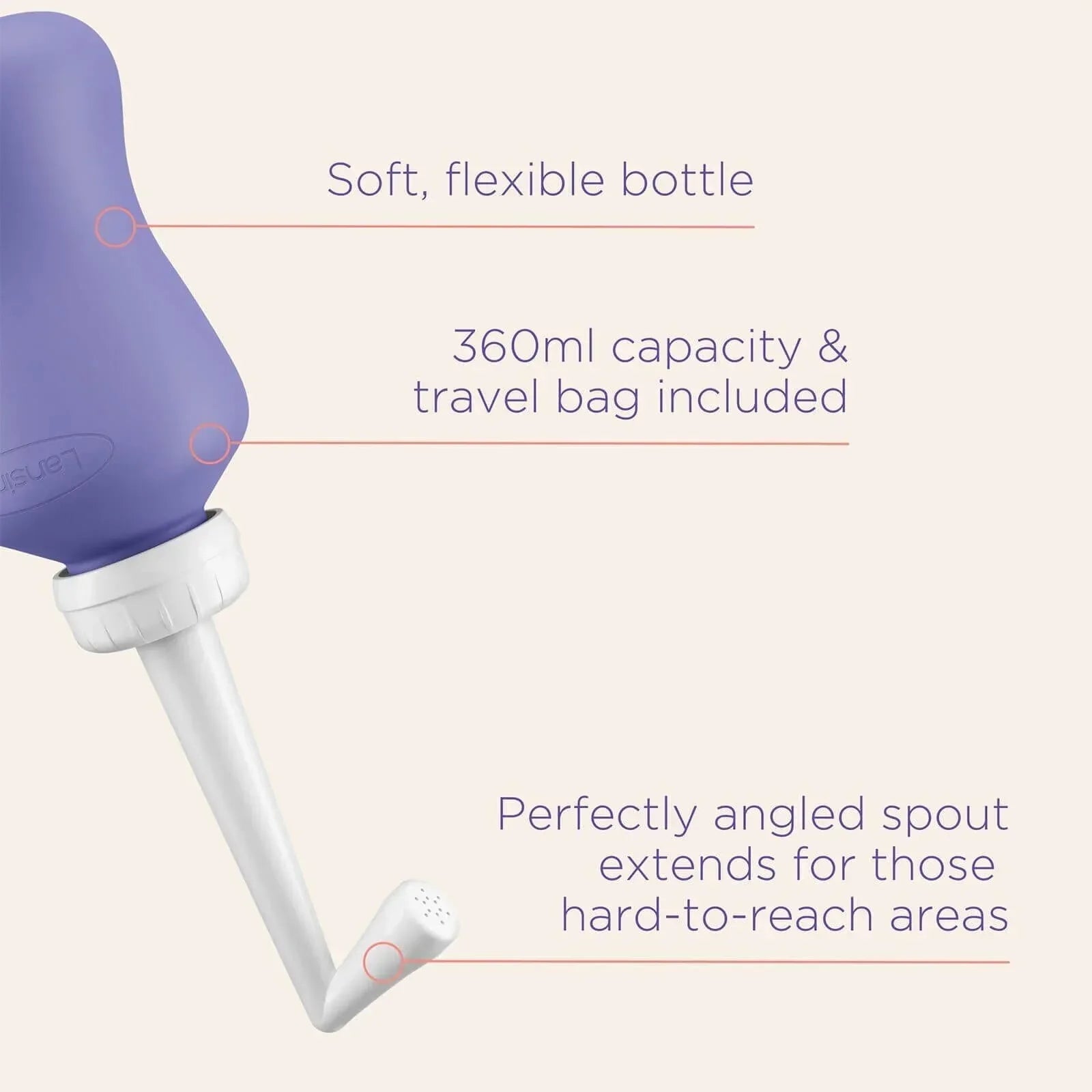 Lansinoh Post-Birth Wash Bottle - Bobobiy