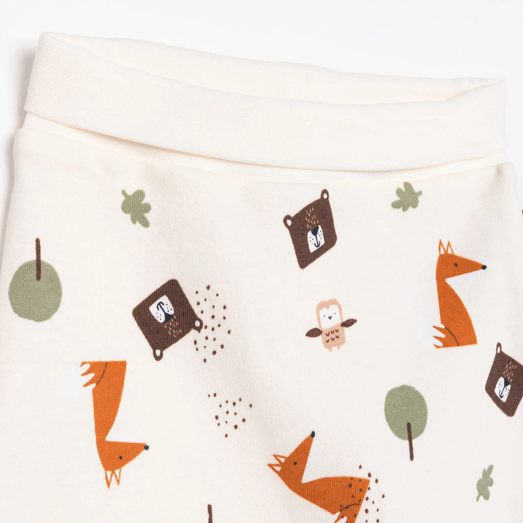 HelloBaby Baby Boy Footless Bottom 2 Pcs - Beige