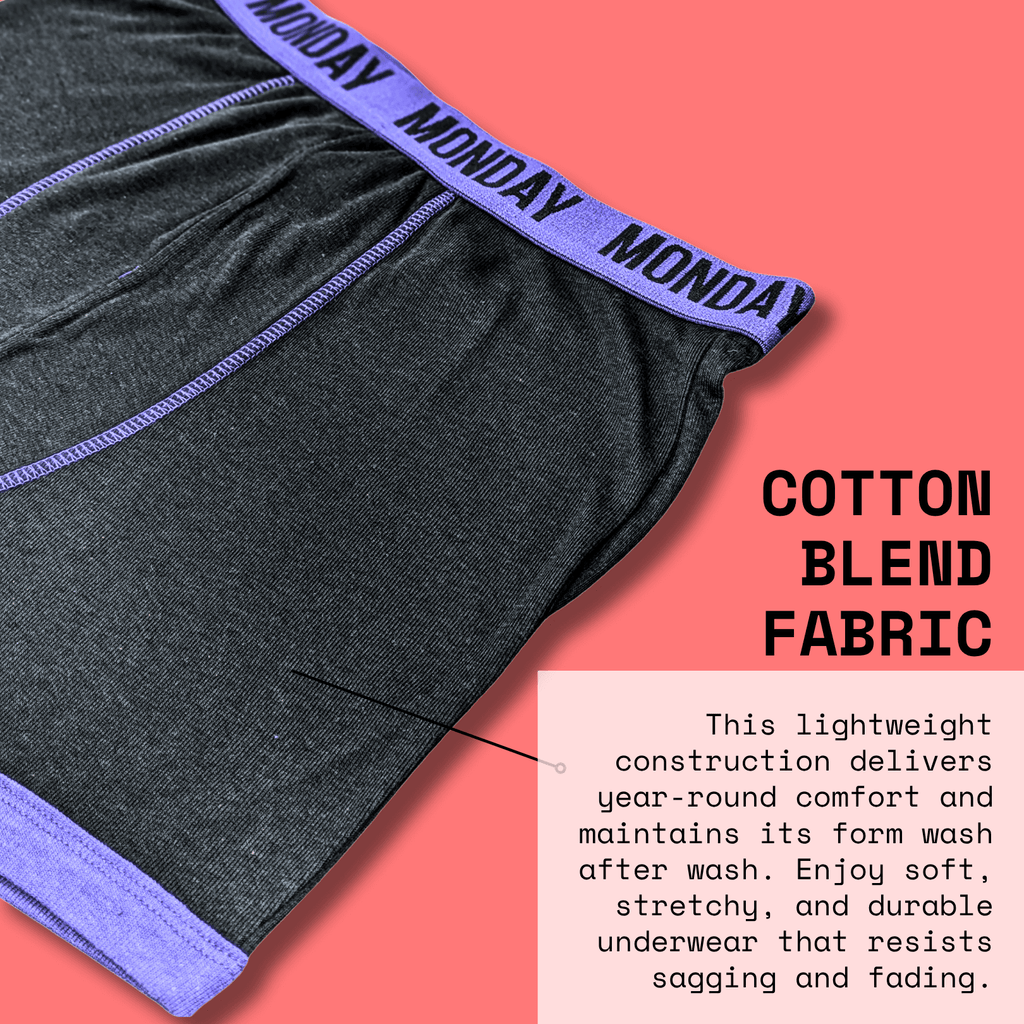 7 Pack Days Of The Week Comfort Fit Boxer Shorts Menswear, Small to XLarge