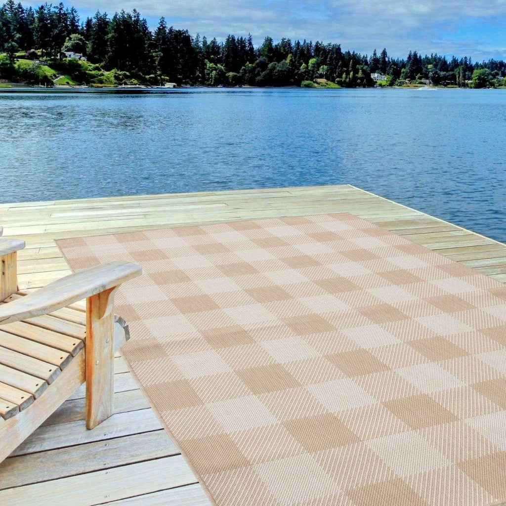 700_Ecology_Outdoor_Rug_Beige-6 - Bobobiy