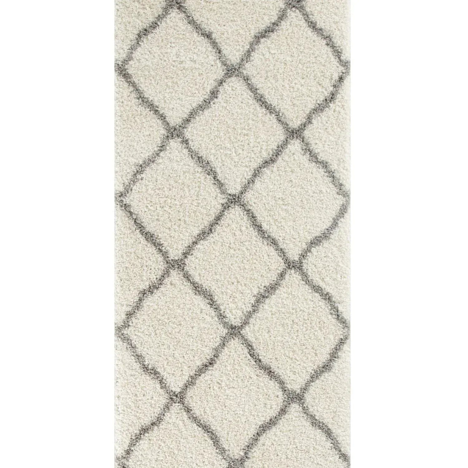 700_Moroccan_Ivory_Shaggy_Rug-1 - Bobobiy