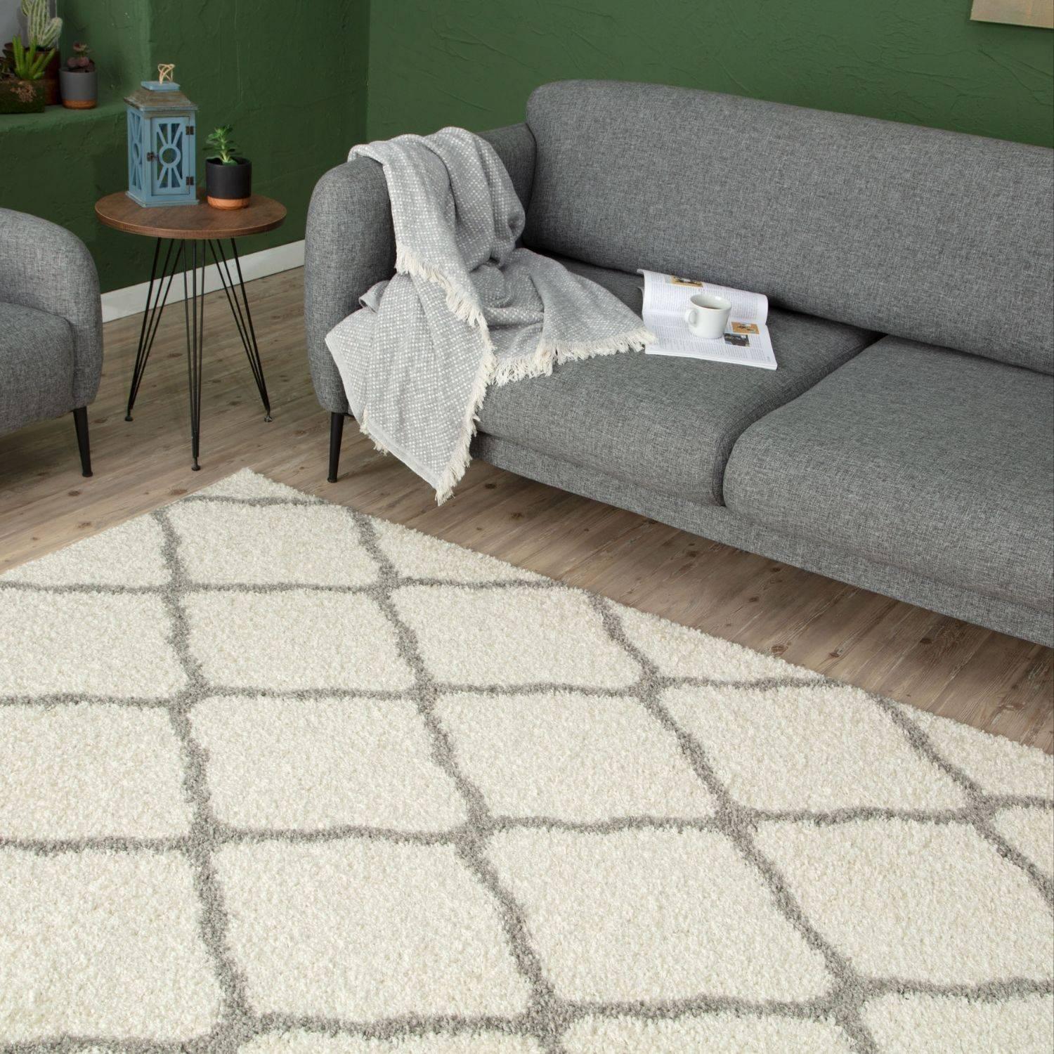 700_Moroccan_Ivory_Shaggy_Rug-10 - Bobobiy