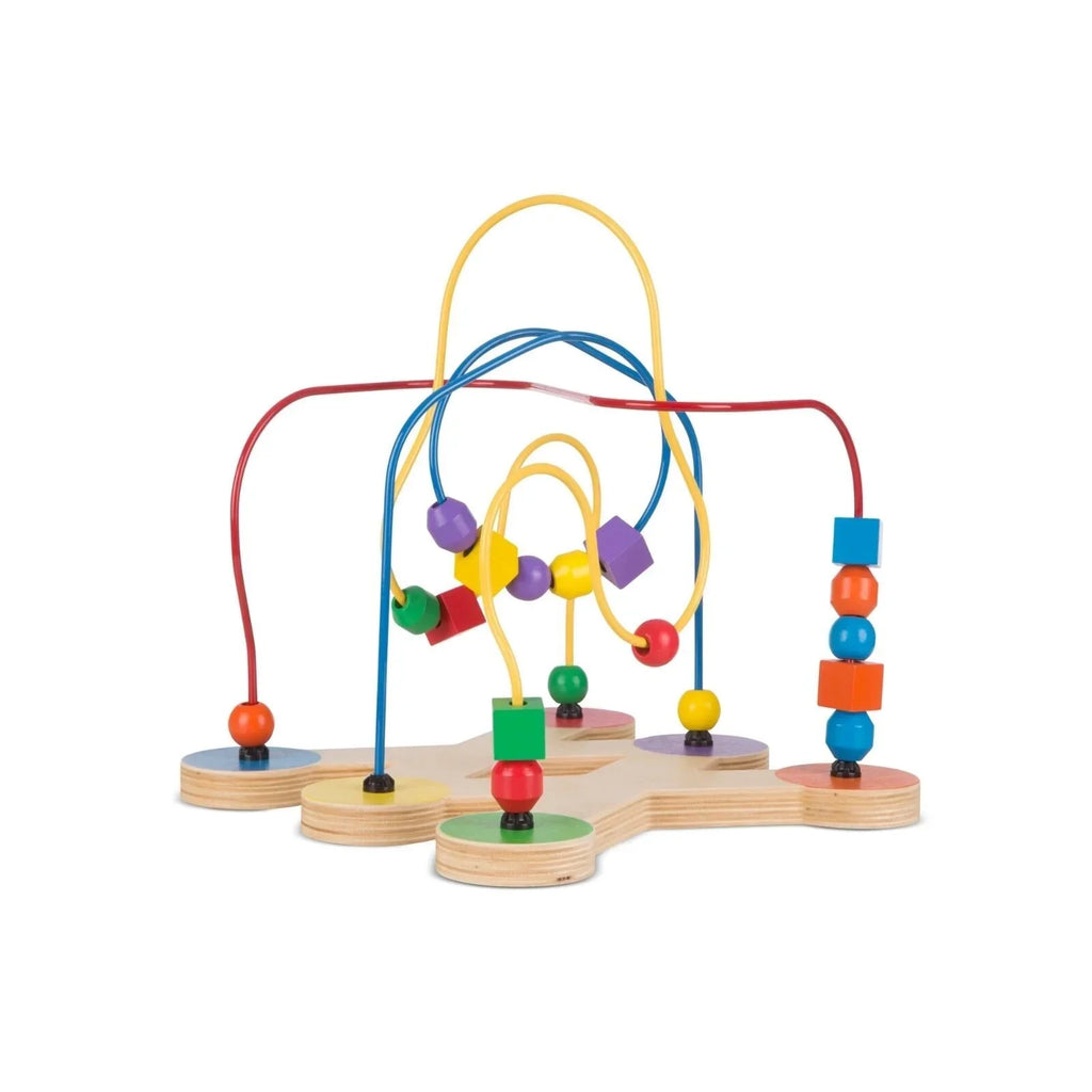 Melissa & Doug Wooden Jumbo Lacing Beads