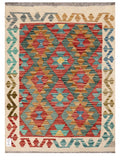 Maimana Afghanistan Kilim Rug - 116 x 85 cm - Handmade
