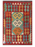 Maimana Afghanistan Kilim Rug - 123 x 82 cm - Handmade