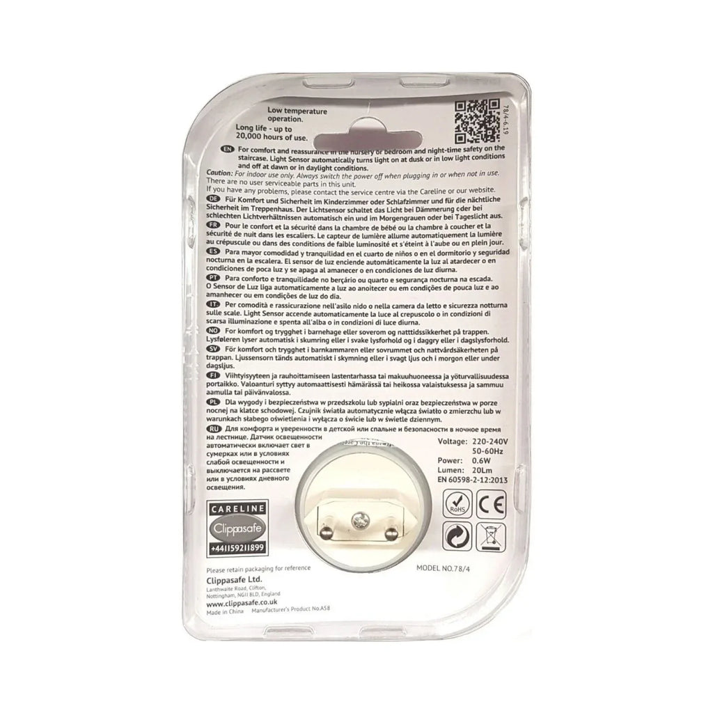 Clippasafe Nightlight with Sensor - Bobobiy