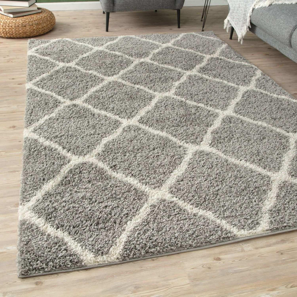 710_Moroccan_Grey_Shaggy_Rug-12 - Bobobiy