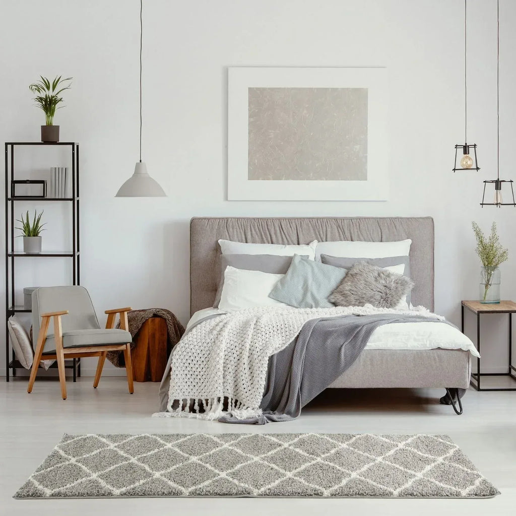 710_Moroccan_Grey_Shaggy_Rug-25 - Bobobiy