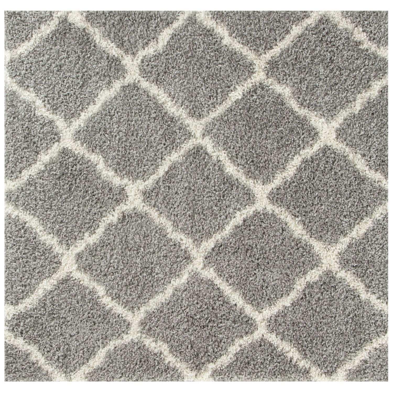 710_Moroccan_Grey_Shaggy_Rug-3 - Bobobiy