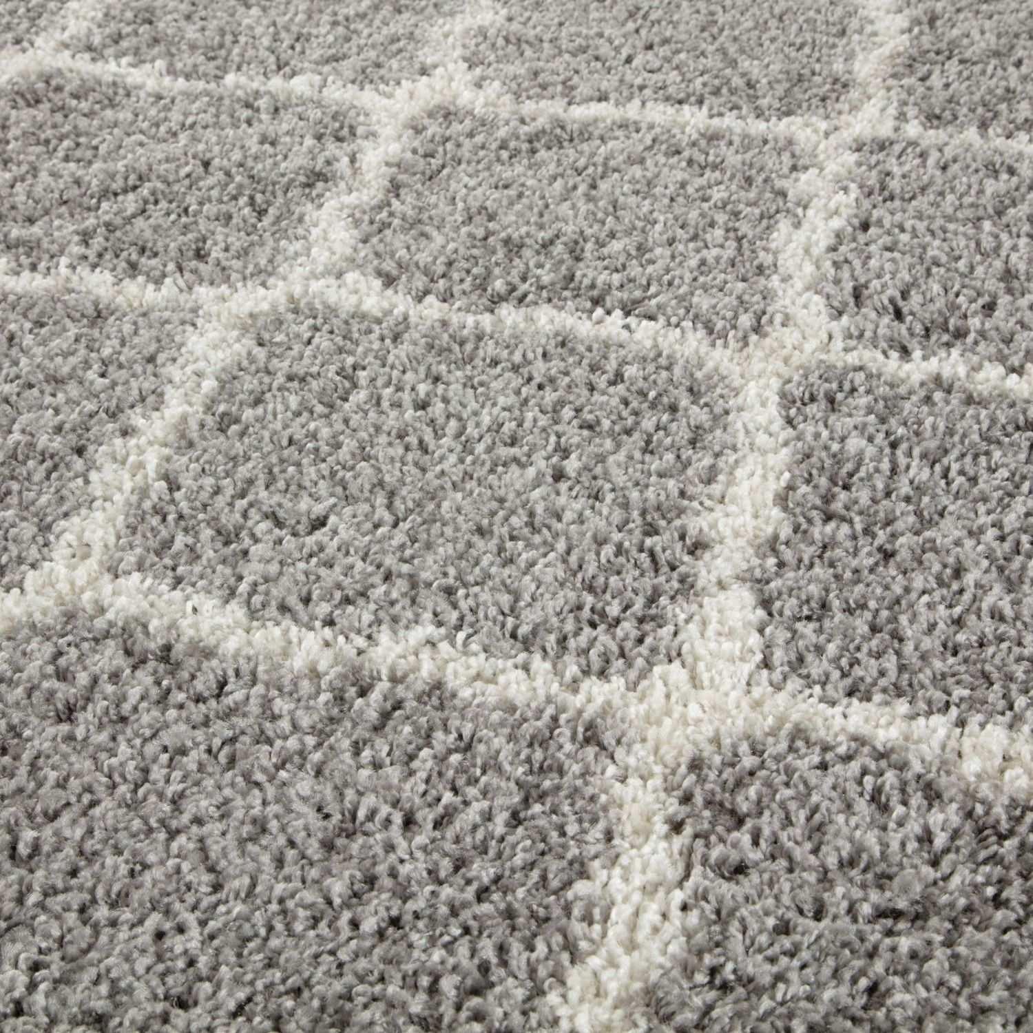 710_Moroccan_Grey_Shaggy_Rug-5 - Bobobiy