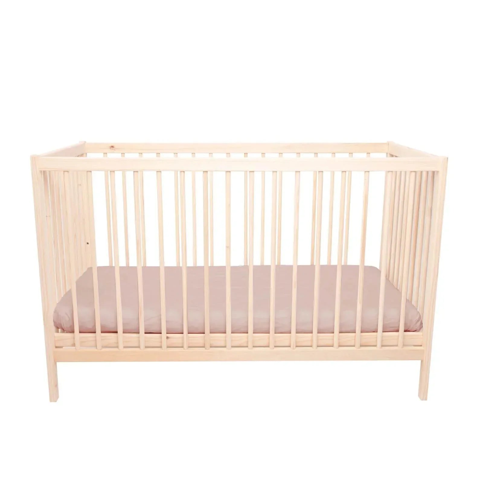 Kukka Natural Wood 2-Level Cot 70x140 - Bobobiy
