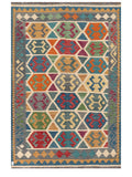 Maimana Afghanistan Kilim Rug - 296 x197 cm - Handmade