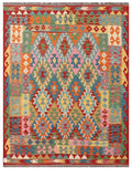 Maimana Afghanistan Kilim Rug - 207 x159 cm - Handmade