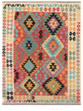 Maimana Afghanistan Kilim Rug - 207 x155 cm - Handmade