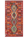 Maimana Afghanistan Kilim Rug - 199 x 101 cm - Handmade