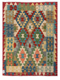 Maimana Afghanistan Kilim Rug - 144 x105 cm - Handmade
