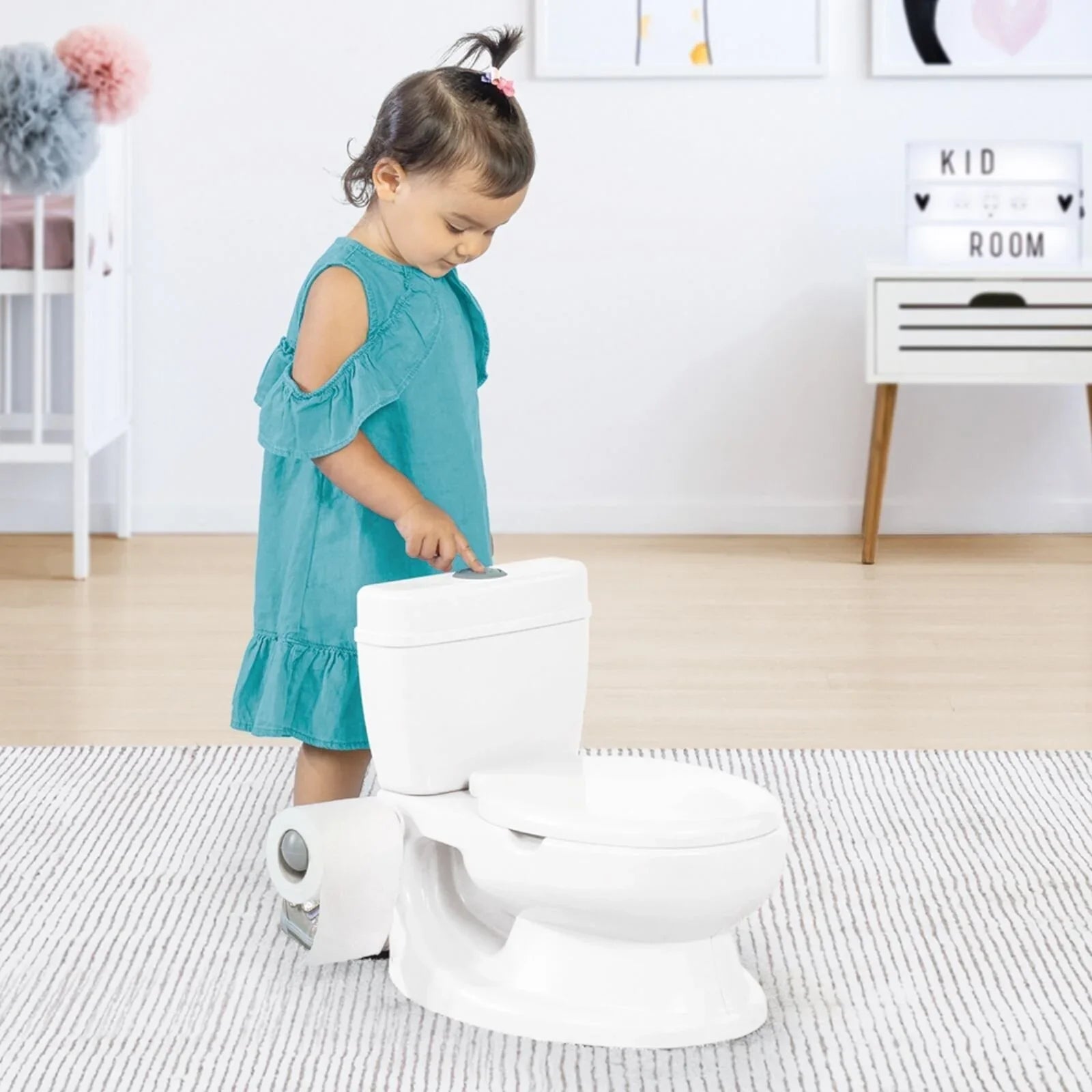 Dolu Educational Baby Potty 18+ months - White