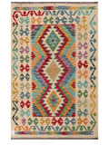 Maimana Afghanistan Kilim Rug - 158 x100 cm - Handmade