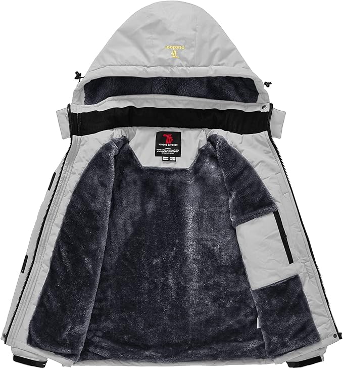 Womens Ski Jacket Waterproof Warm Winter Snow Rain Coat Size XL TBY