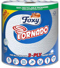 6 x Foxy Tornado Household Towel - 1 PACK
