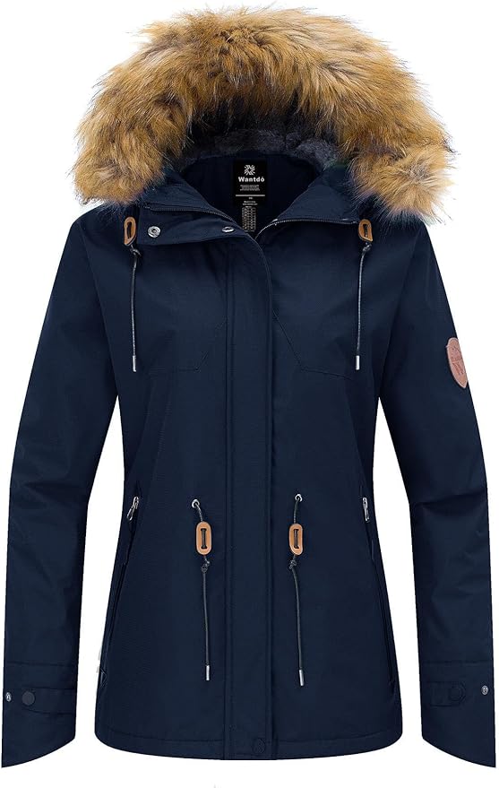 Womens Jacket Waterproof Winter Coat Ski Snowboarding Size S Wantdo