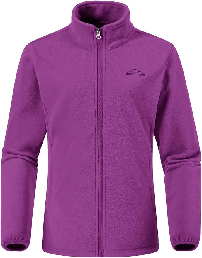 Women's Winter Ski Coat Jacket 3-in-1  Waterproof, Windproof, Warm, Purple Size S