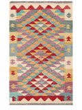 Maimana Afghanistan Kilim Rug - 160 x99 cm - Handmade