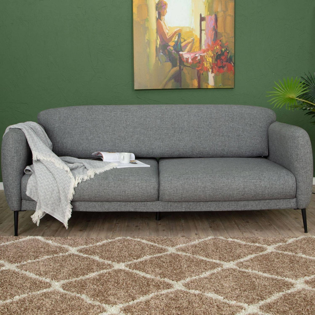 720_Moroccan_Beige_Shaggy_Rug-12 - Bobobiy