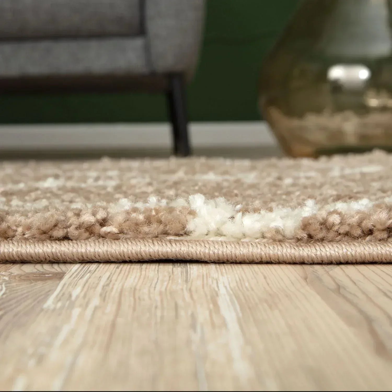720_Moroccan_Beige_Shaggy_Rug-9 - Bobobiy