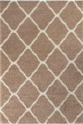 720_Moroccan_Beige_Shaggy_Rug - Bobobiy