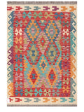 Maimana Afghanistan Kilim Rug - 150 x107 cm - Handmade