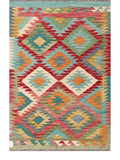 Maimana Afghanistan Kilim Rug - 150 x100 cm - Handmade
