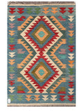 Maimana Afghanistan Kilim Rug - 153 x100 cm - Handmade