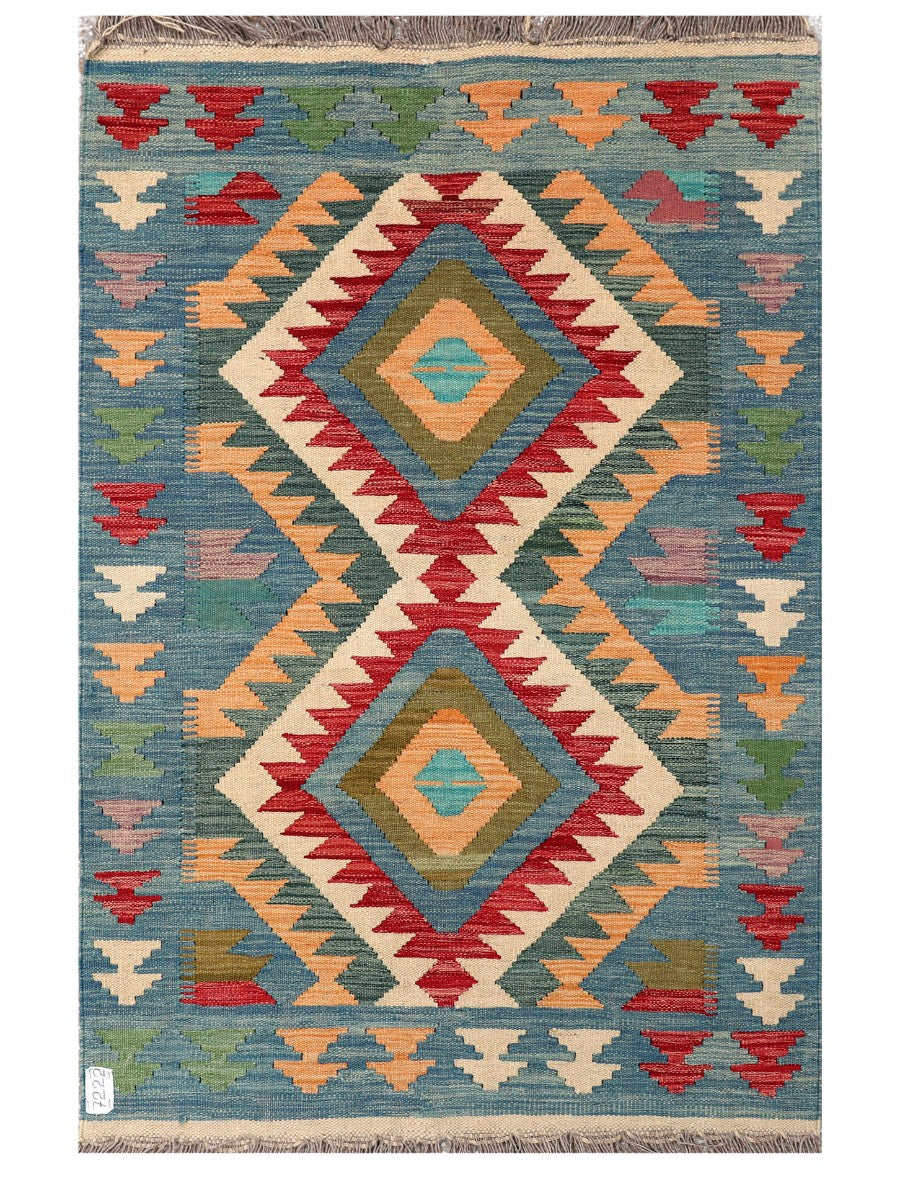 Maimana Afghanistan Kilim Rug - 153 x100 cm - Handmade