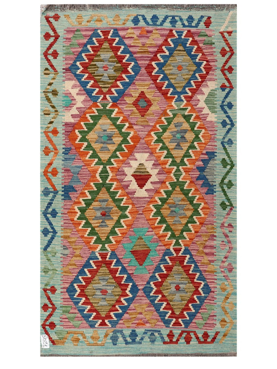 Maimana Afghanistan Kilim Rug - 165 x95 cm - Handmade