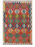 Maimana Afghanistan Kilim Rug - 145 x99 cm - Handmade