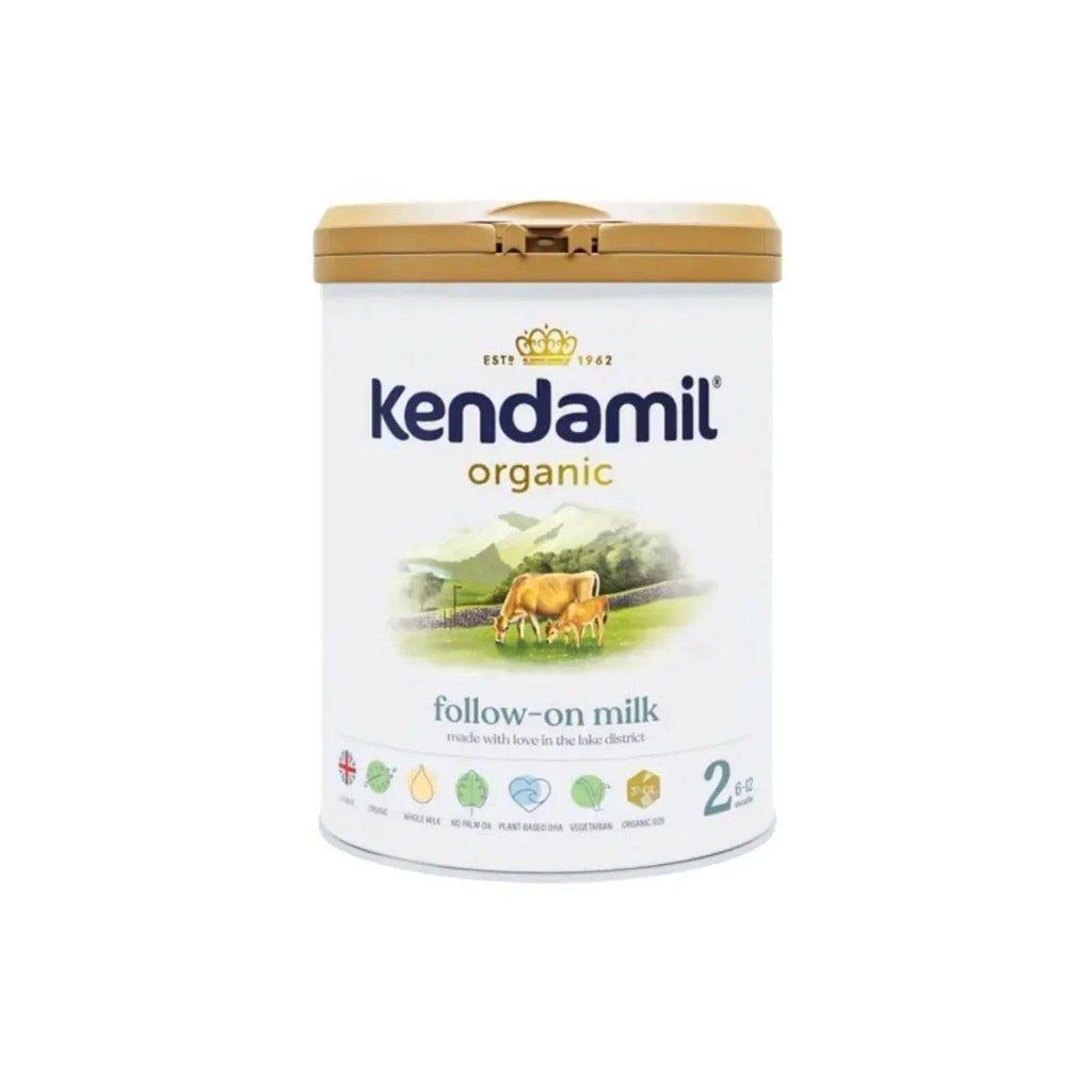 Kendamil organic follow-on milk formula tin, 800g with gold lid