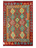 Maimana Afghanistan Kilim Rug - 149 x98 cm - Handmade
