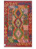 Maimana Afghanistan Kilim Rug - 152 x93 cm - Handmade