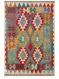 Maimana Afghanistan Kilim Rug - 152 x103 cm - Handmade