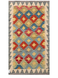 Maimana Afghanistan Kilim Rug - 152 x85 cm - Handmade