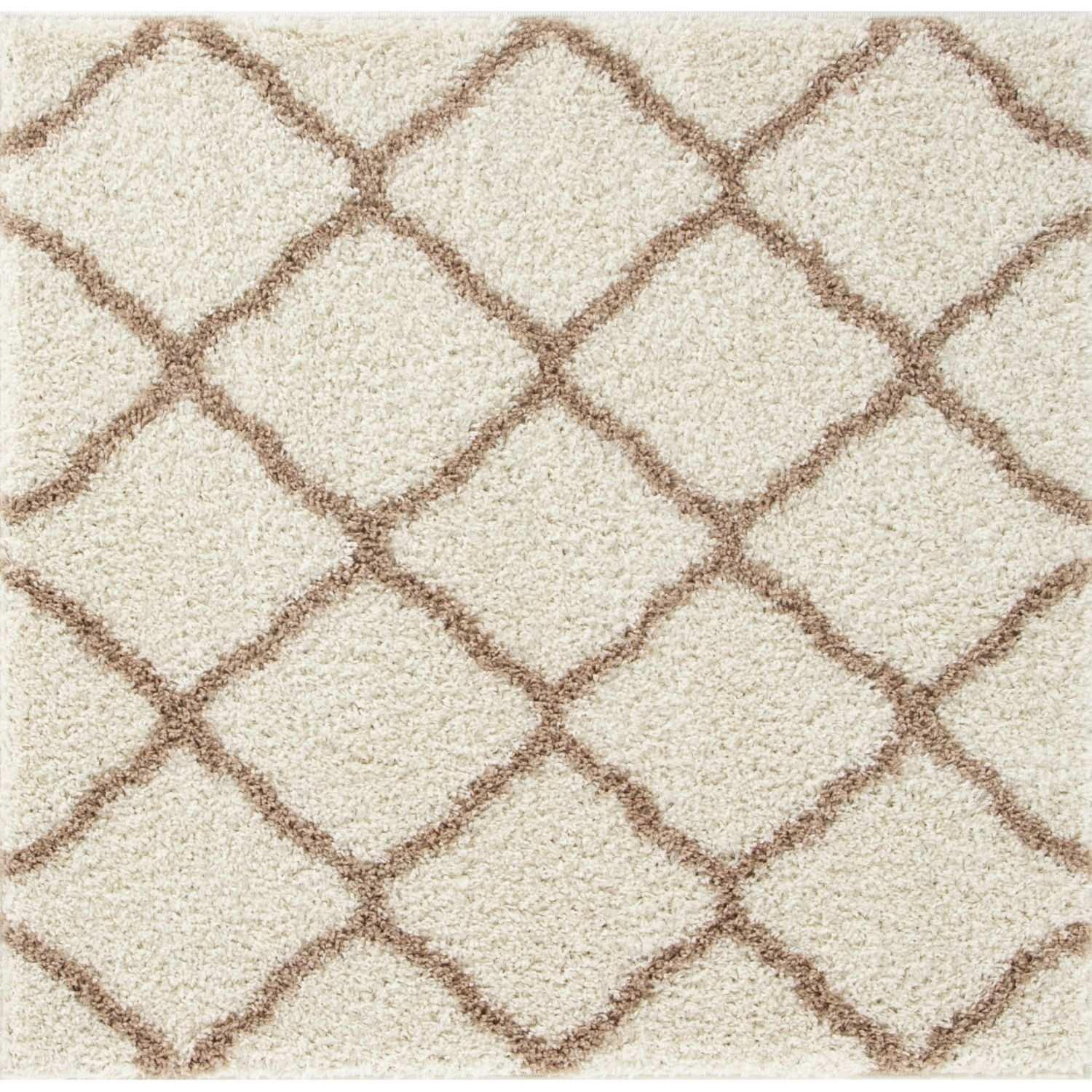 730_Moroccan_Ivory_Shaggy_Rug-2 - Bobobiy
