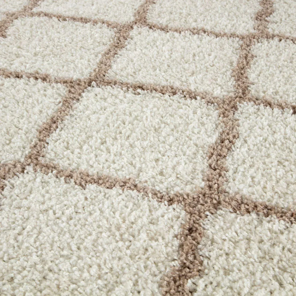 730_Moroccan_Ivory_Shaggy_Rug-5 - Bobobiy