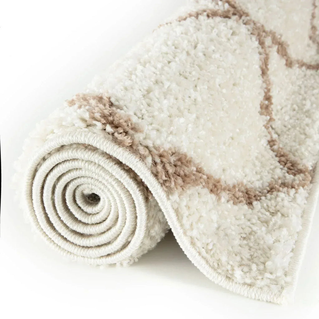 730_Moroccan_Ivory_Shaggy_Rug-7 - Bobobiy