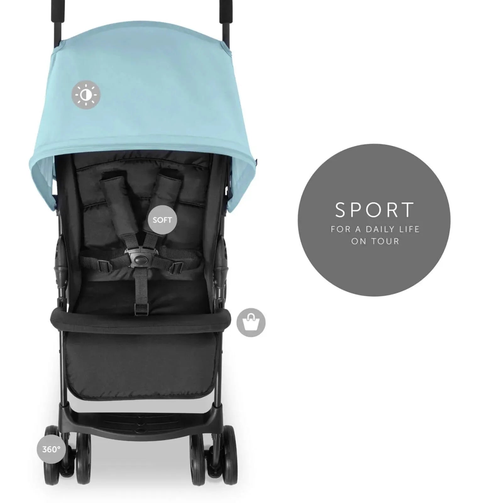 Hauck Sport Pushchair - Blue