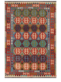 Maimana Afghanistan Kilim Rug - 295 x202 cm - Handmade