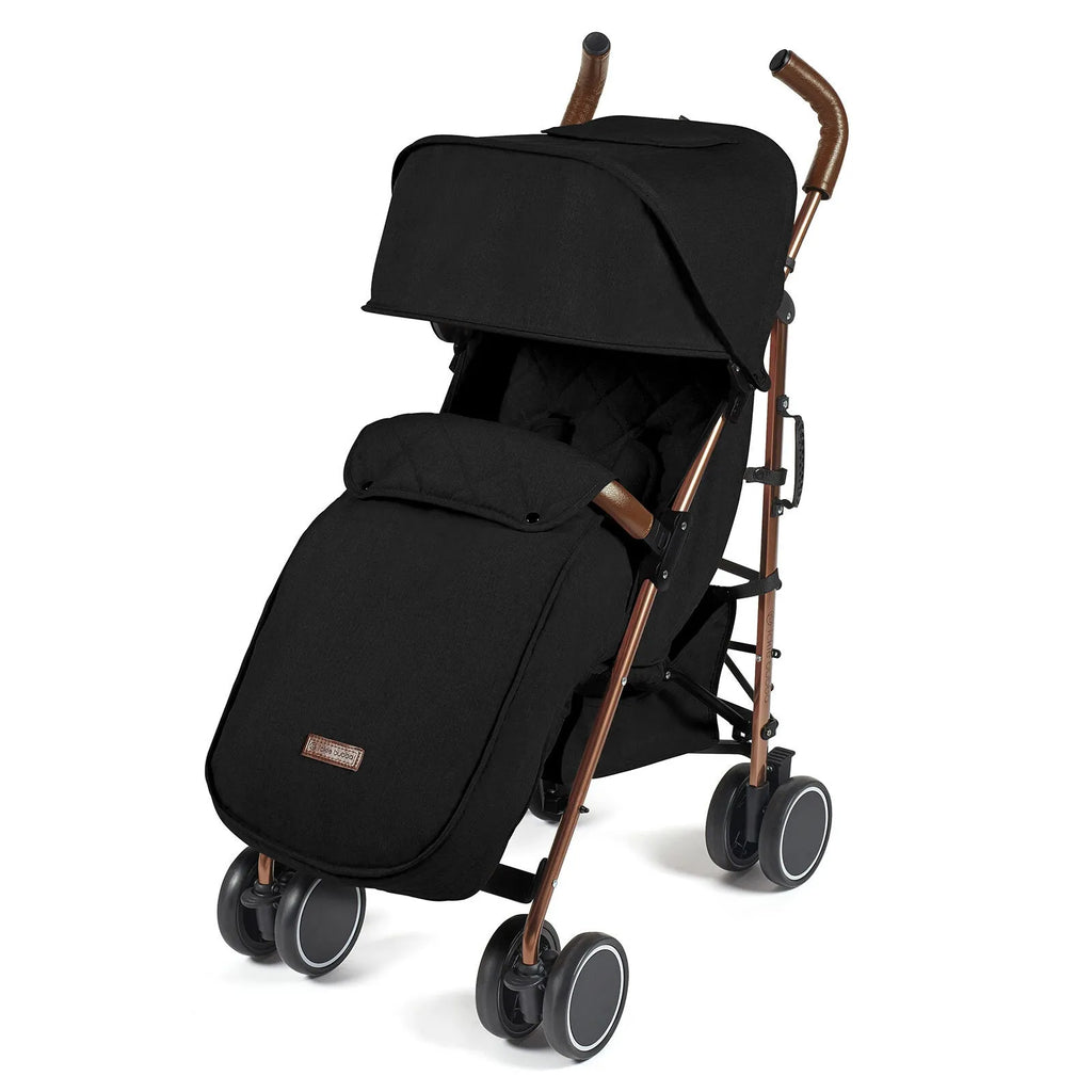 Ickle Bubba Discovery Prime Stroller Black on Rose