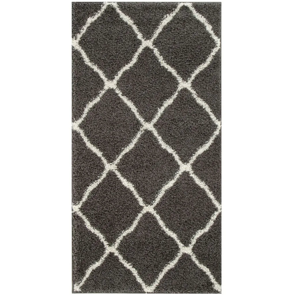 740_Moroccan_Dark_Grey_Shaggy_Rug-1 - Bobobiy
