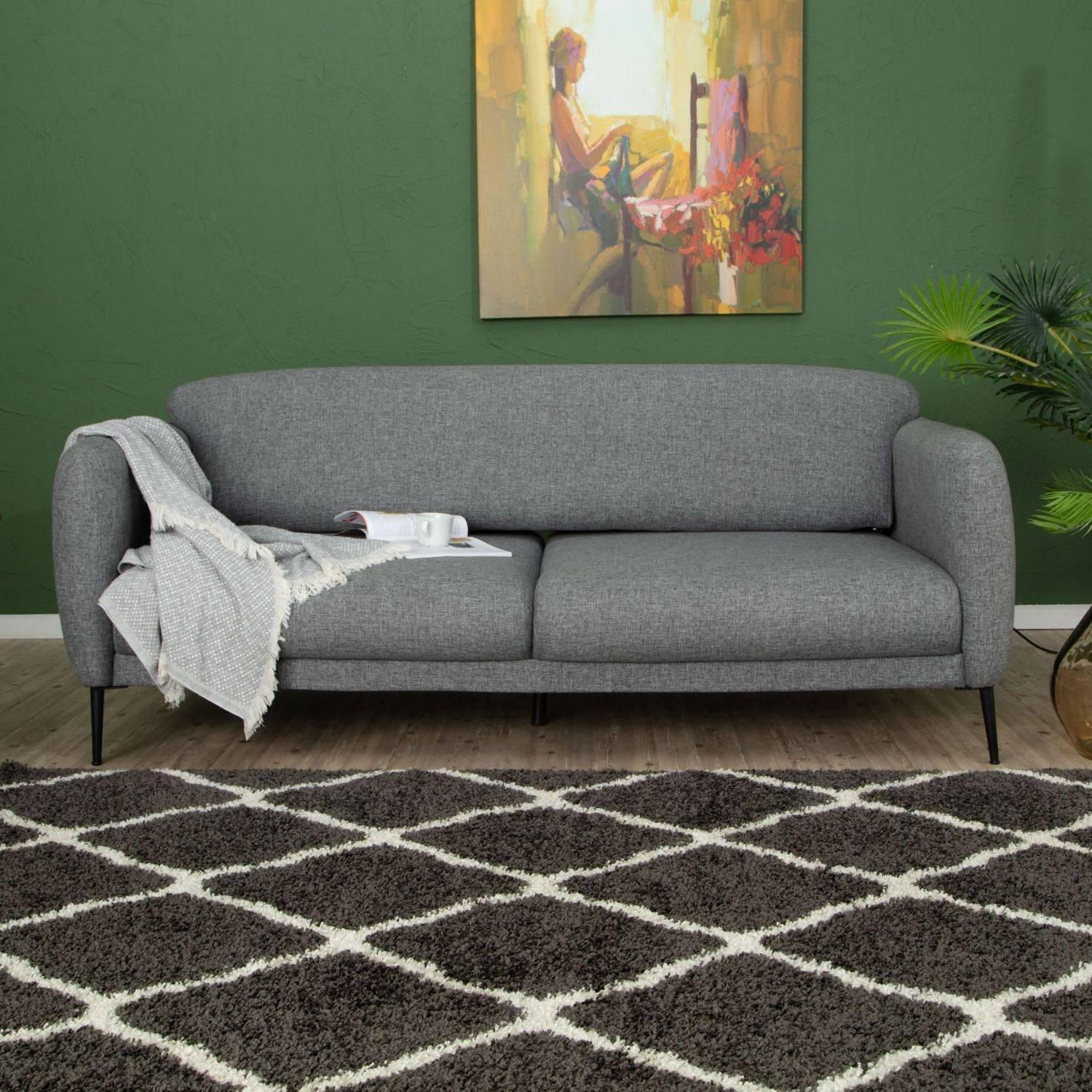 740_Moroccan_Dark_Grey_Shaggy_Rug-10 - Bobobiy